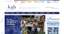 Desktop Screenshot of ksb-emsland.de